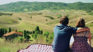 Picnicing in the mountains