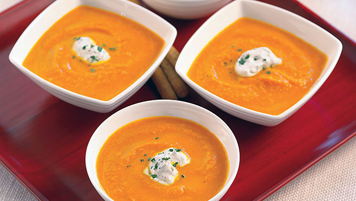 Carrot Soup with Coriander